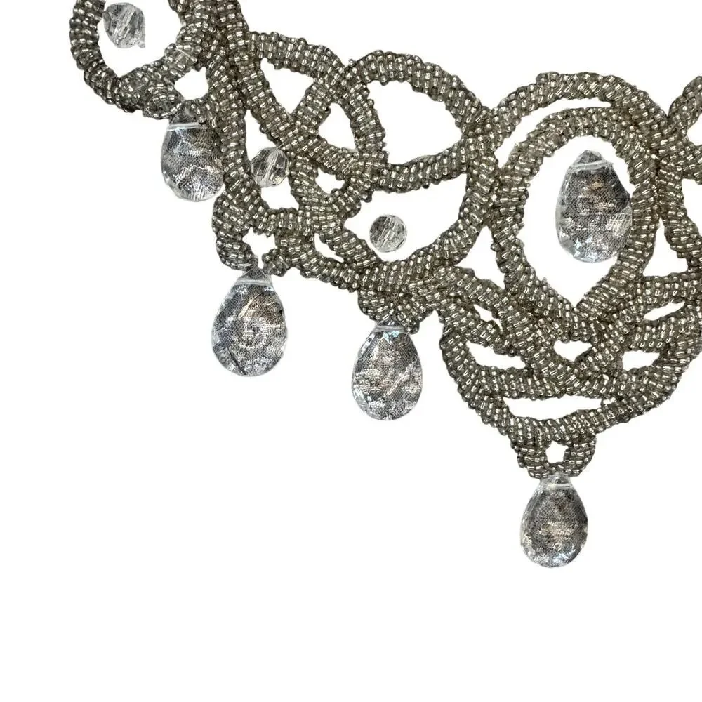 Carmen Marc Valvo Brocade A-line Dress Women's Size 8 - Picture 3 of 6